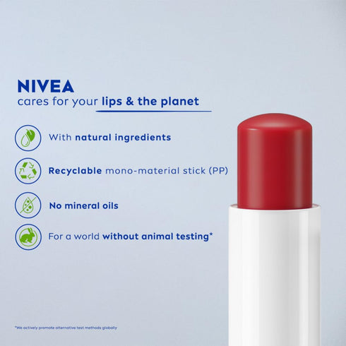 Nivea Fruity Shine Pomegranate Lip Balm